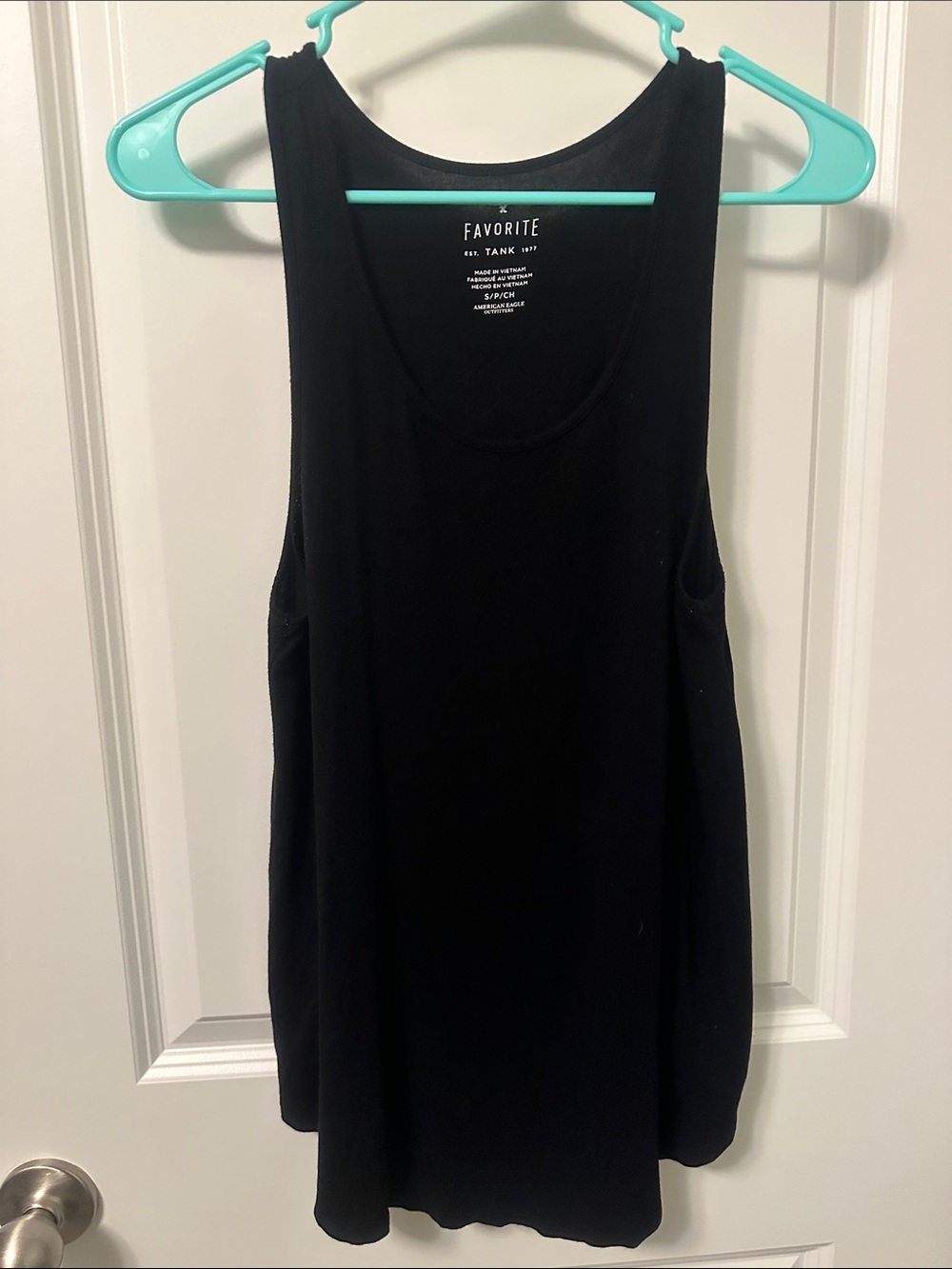 American Eagle Outfitters Black Swing Tank